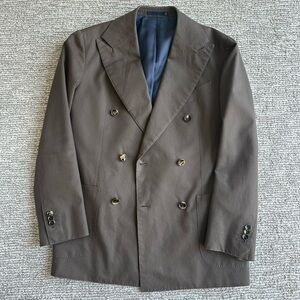 Gently Used SUITSUPPLY Pure Cotton Brown Havana DB (38R)